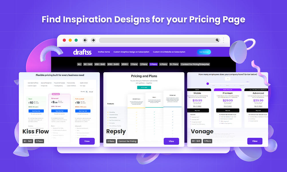 Best SaaS Pricing Page Designs for Inspiration