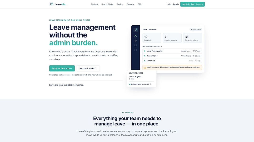 LeaveVia