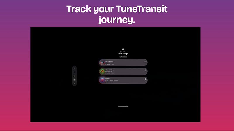 Screenshot of TuneTransit