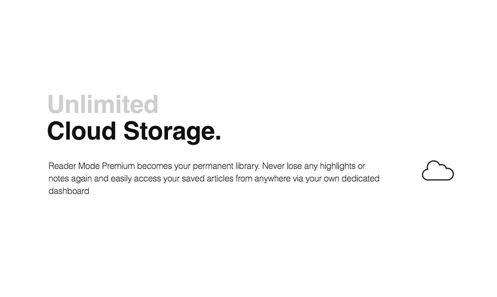 Reader Mode Premium
