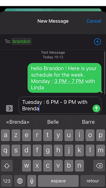 Simple SMS Service