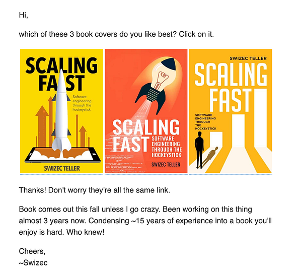 Three different book covers for 'Scaling Fast' are displayed side by side.