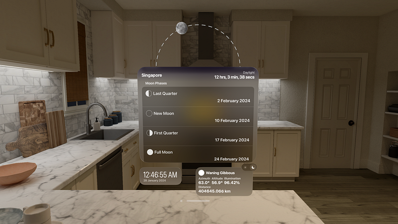 Screenshot of Sunlight − Rise & Set Times