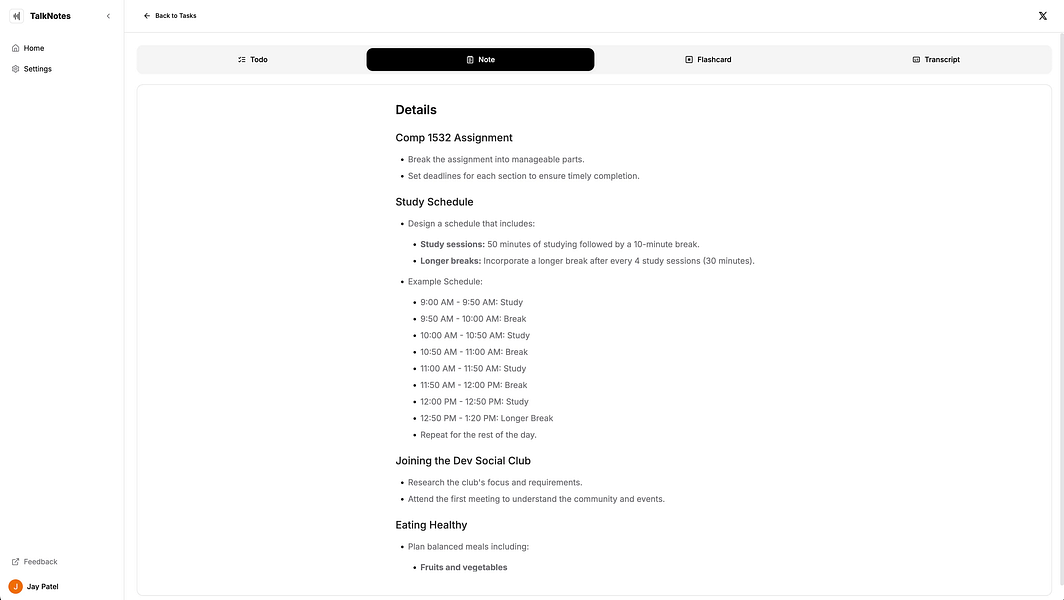 TalkNotes