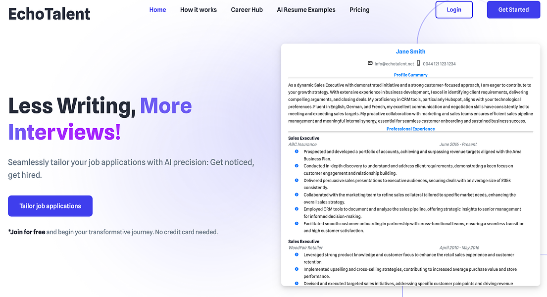 Echotalent.net