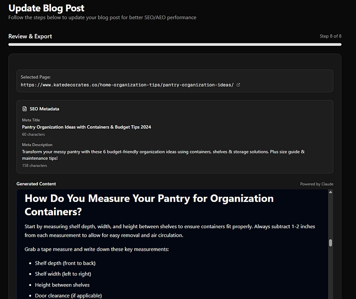 SEO Refresher