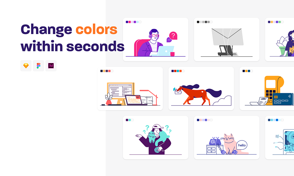 Whoooa! Illustrations