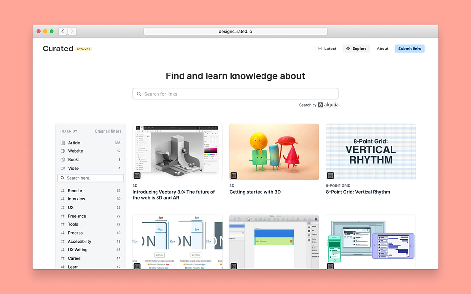 Curated