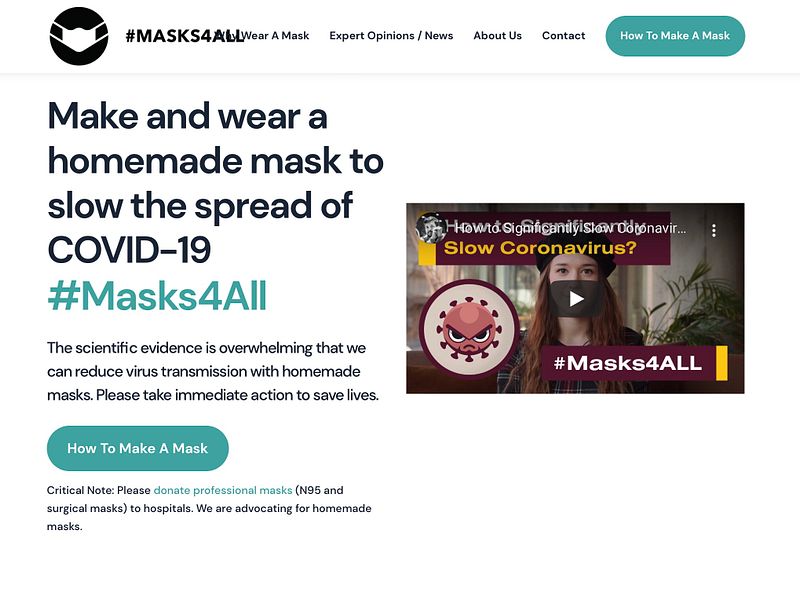 #Masks4All