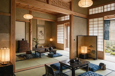 A room in the Japanese style