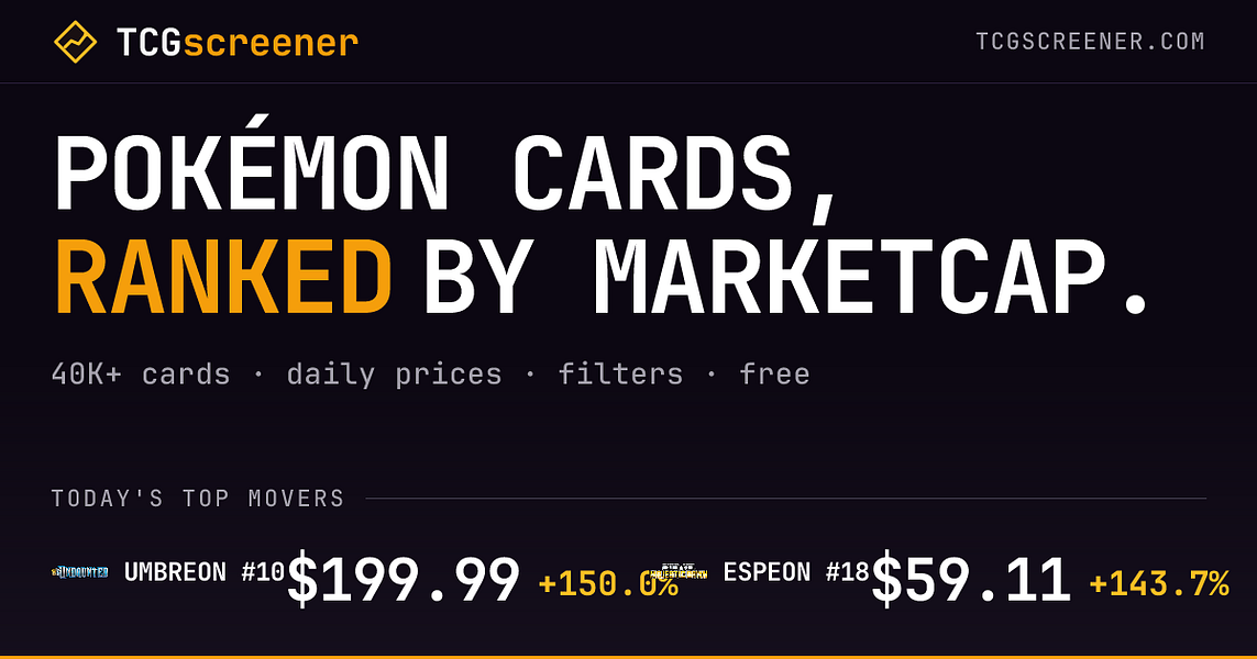 TCGscreener