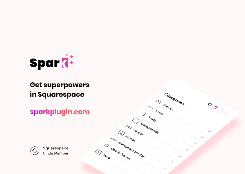 Spark - Squarespace plugin