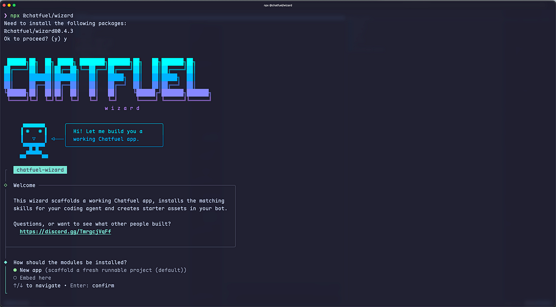 Chatfuel SDK