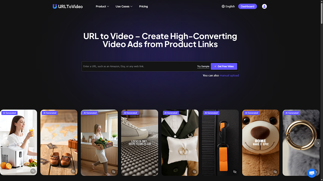 URL to Video: Turn product links into high-converting | BetaList