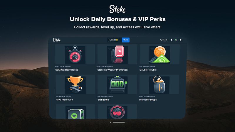 Screenshot of Stake US - Casino & Slots
