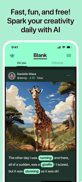 The Blank App