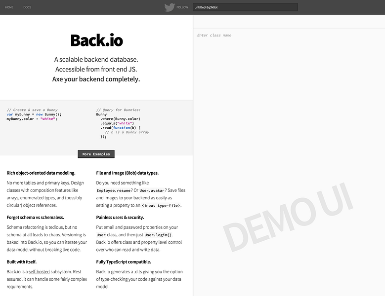 Back.io