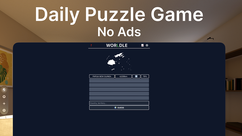 Image for Worldle:Geography Daily Puzzle