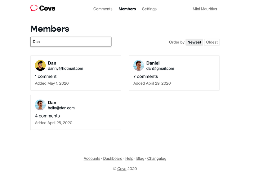Cove