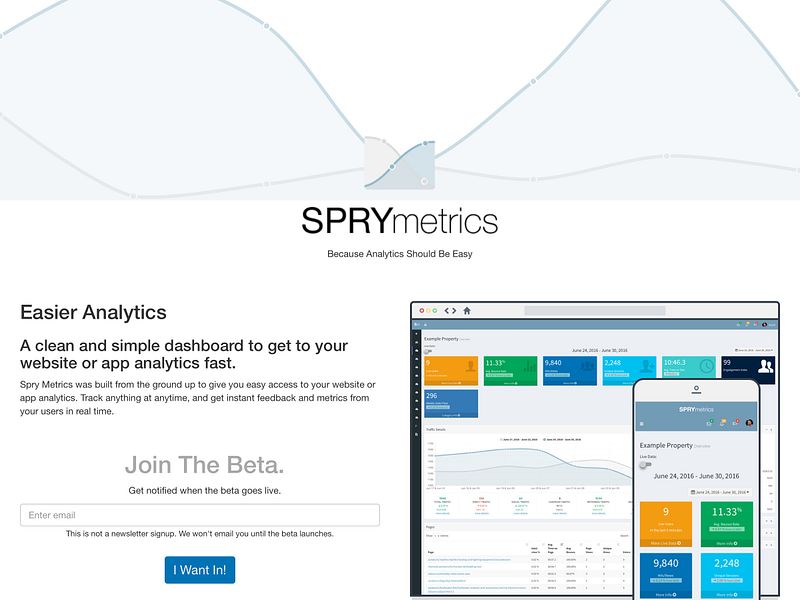 Spry Metrics