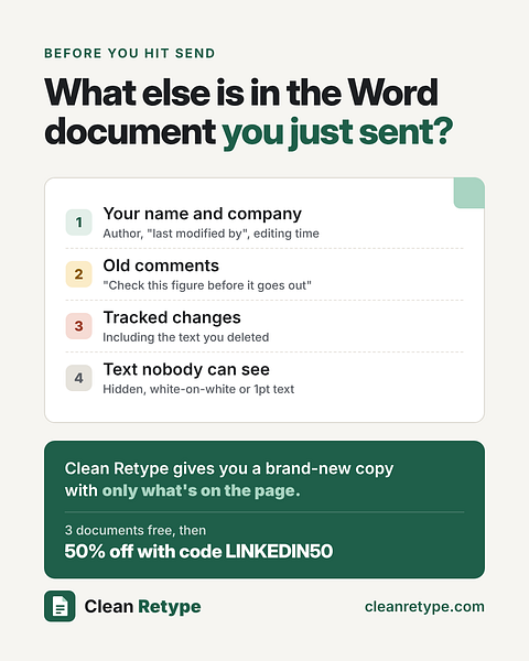 Clean Retype