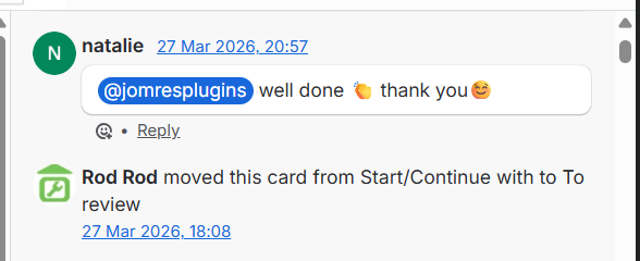 Screenshot of a Facebook Messenger conversation where a client congratulates the user.
