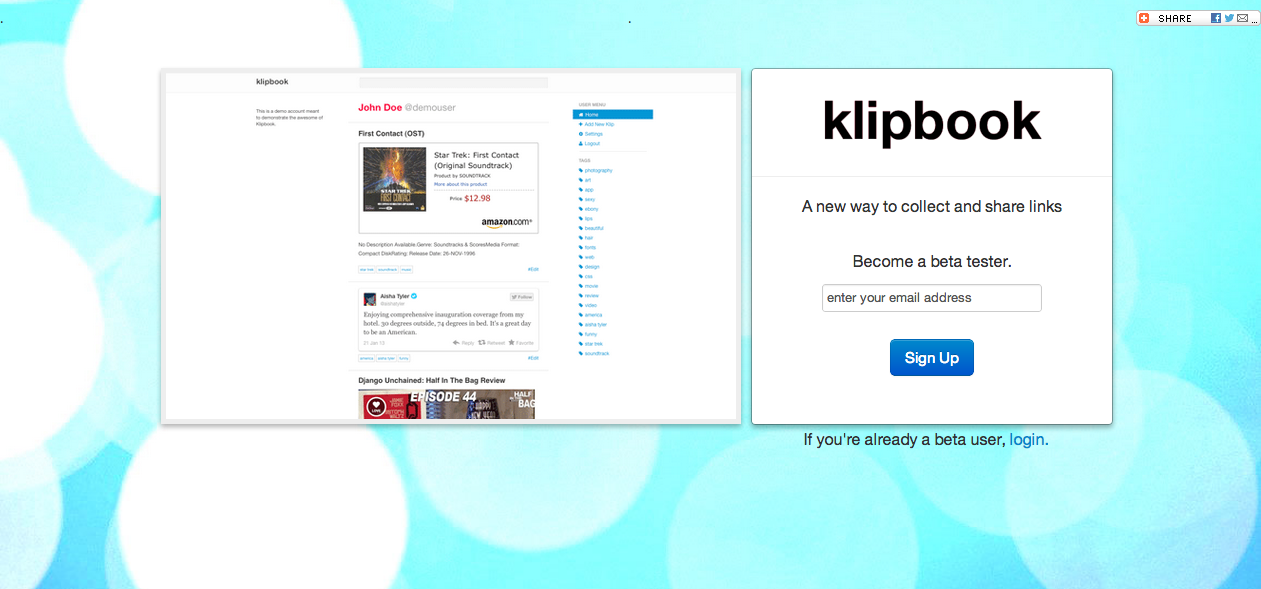 Klipbook