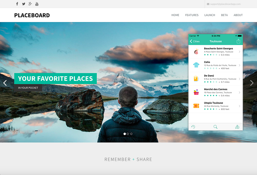 Placeboard
