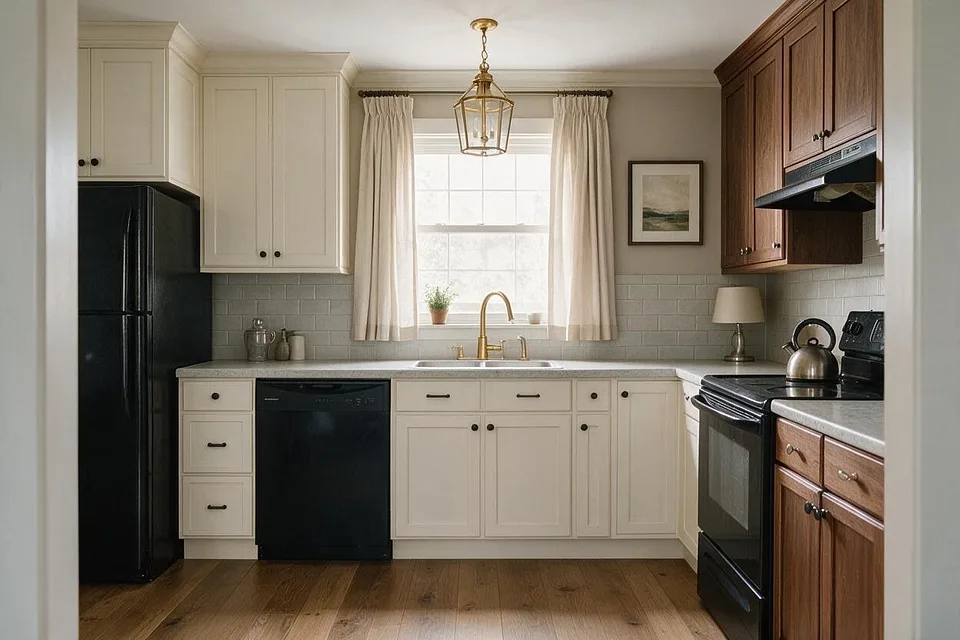 A room in the Transitional style