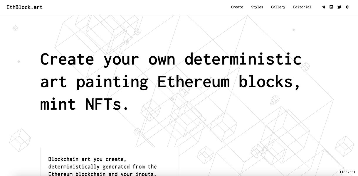 EthBlockArt