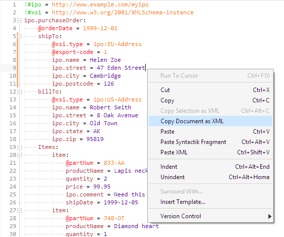 Syntactik Editor
