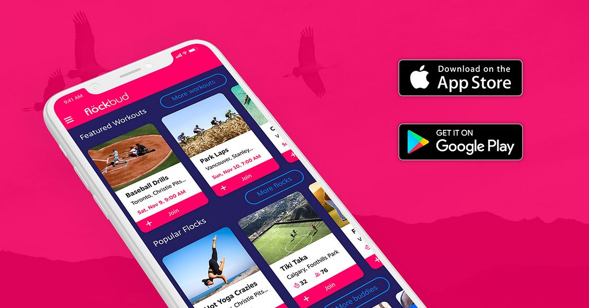 Flöckbud Sports App