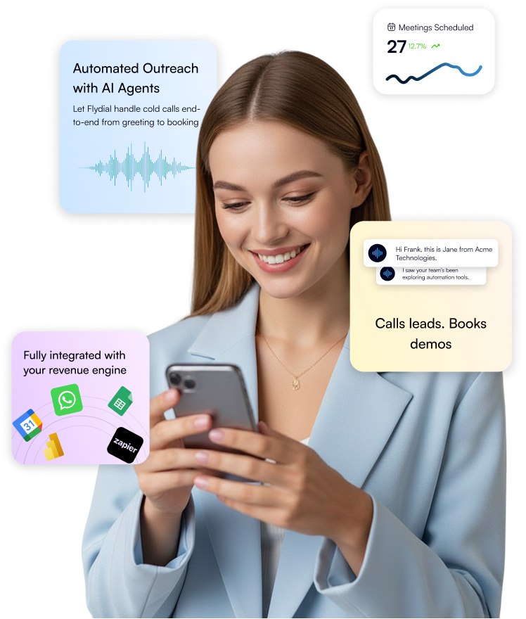 Flydial: Automate cold calls and book meetings at scale | BetaList