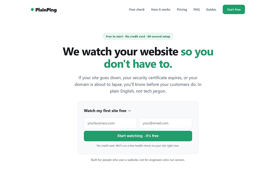 PlainPing