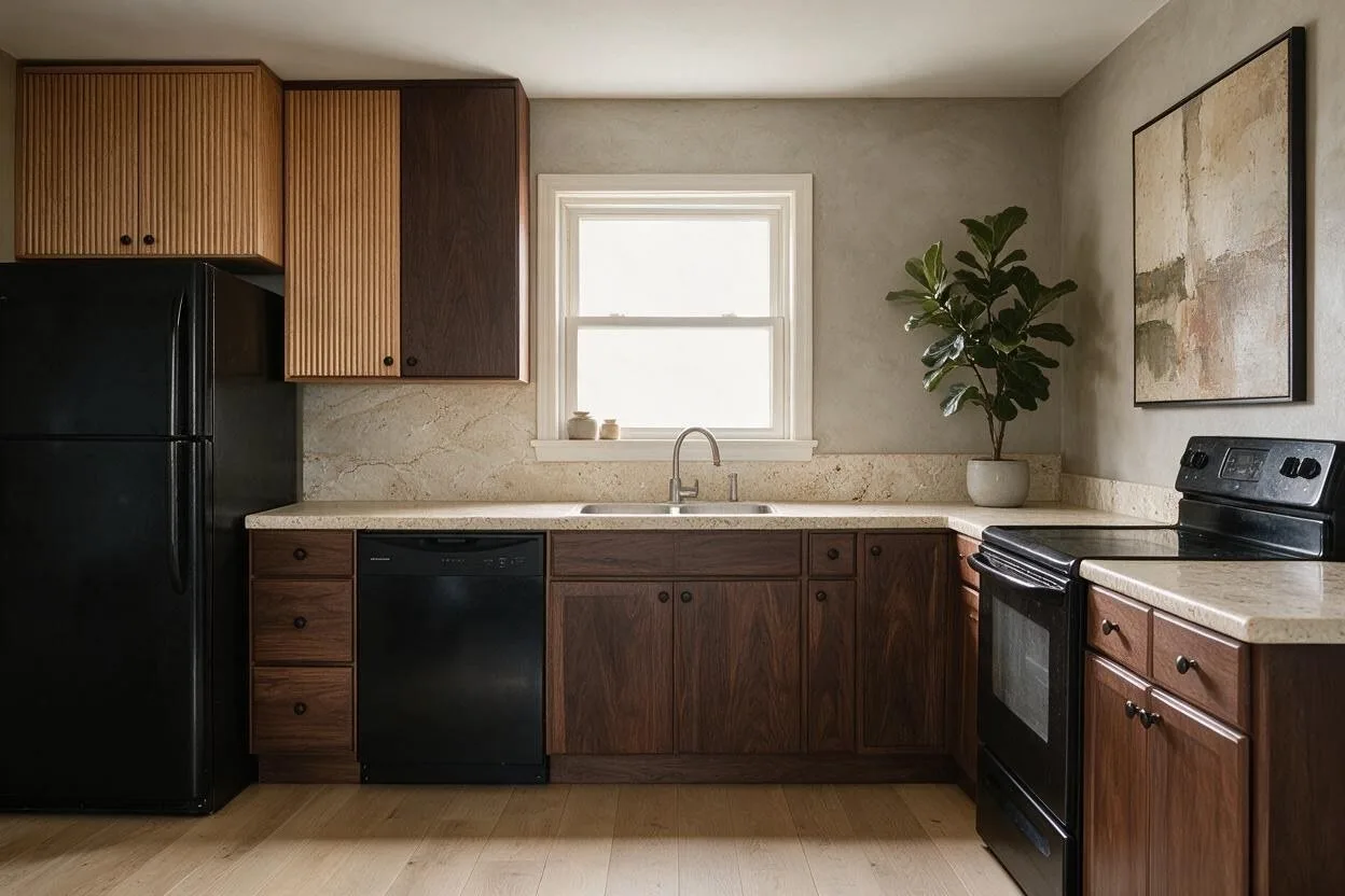 The same kitchen in the Modern style