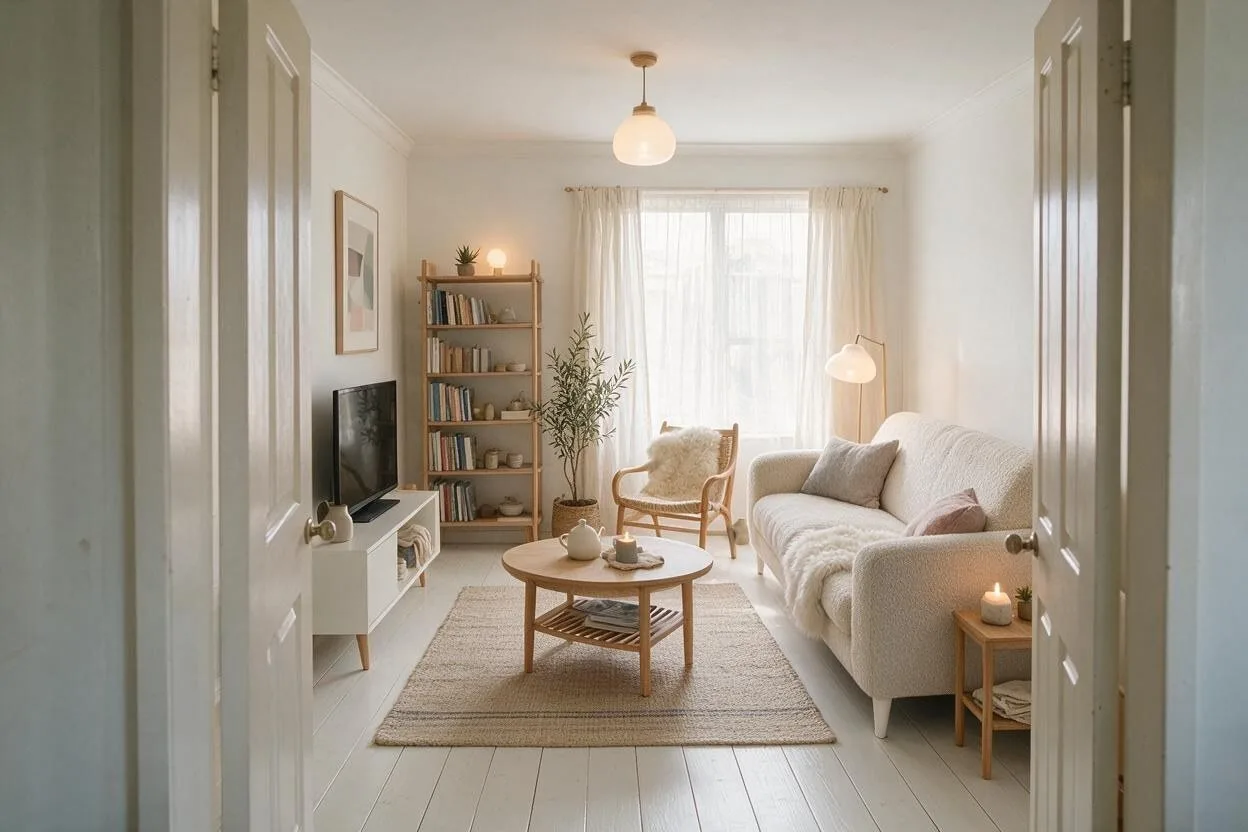 The same room in the Scandinavian style