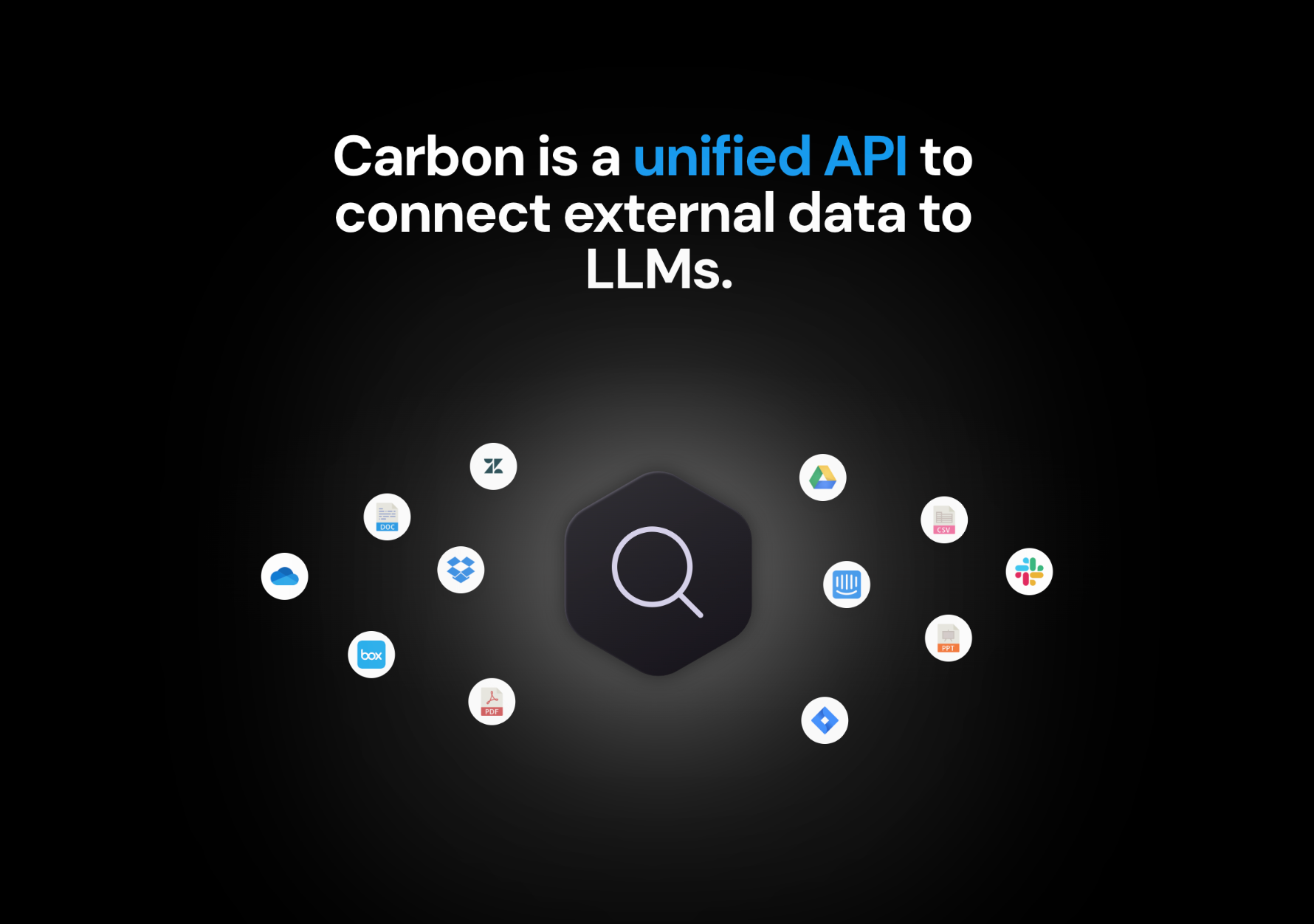 Carbon Unified API To Connect External Data To LLMs BetaList