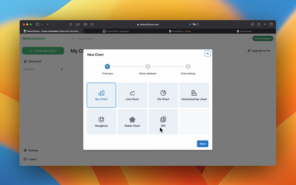Notion2Charts