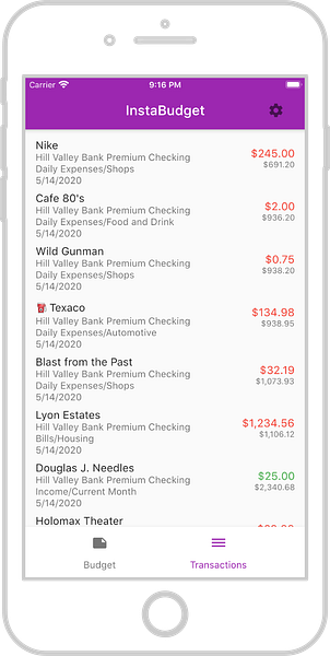 InstaBudget