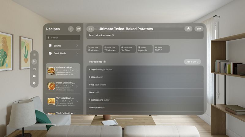 Screenshot of Peppercorn - Recipes & Lists