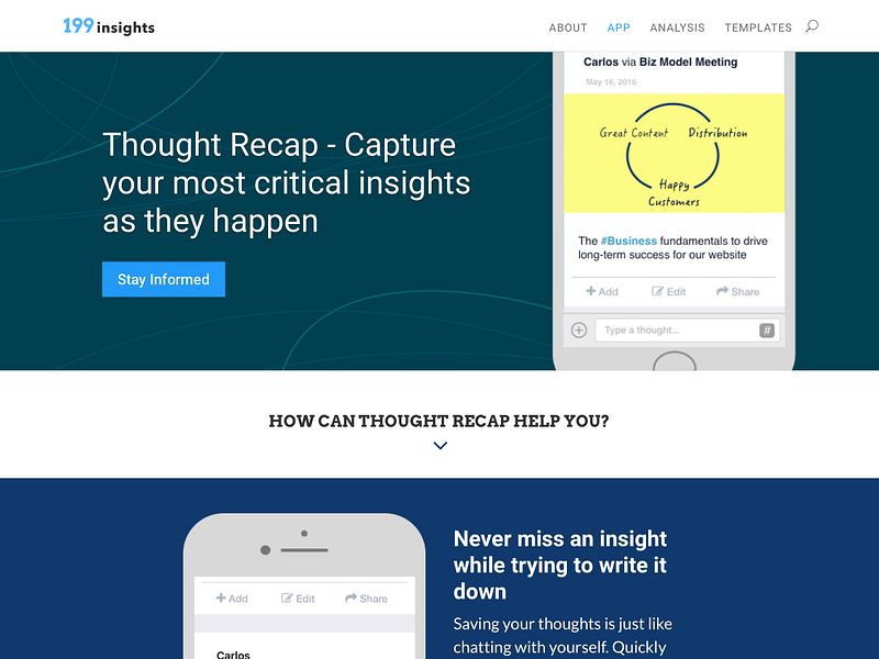Thought Recap