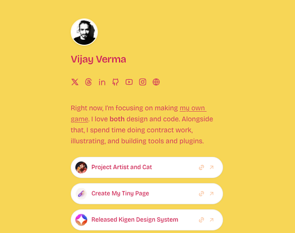 Screenshot of a web application's UI showing theme support options and sharing settings with a user named Basil Johnson.