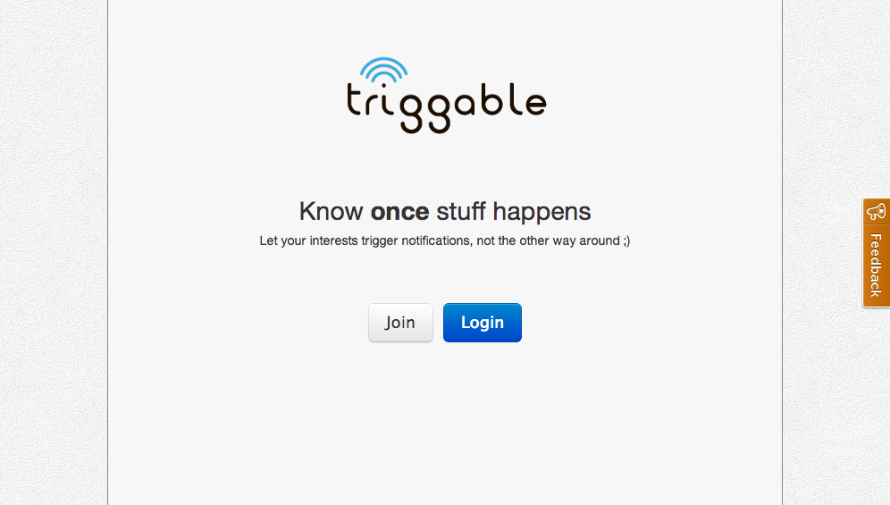 Triggable
