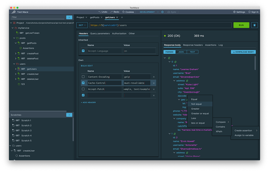 TestMace