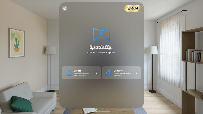 Screenshot of Spatially - 3D Video Maker