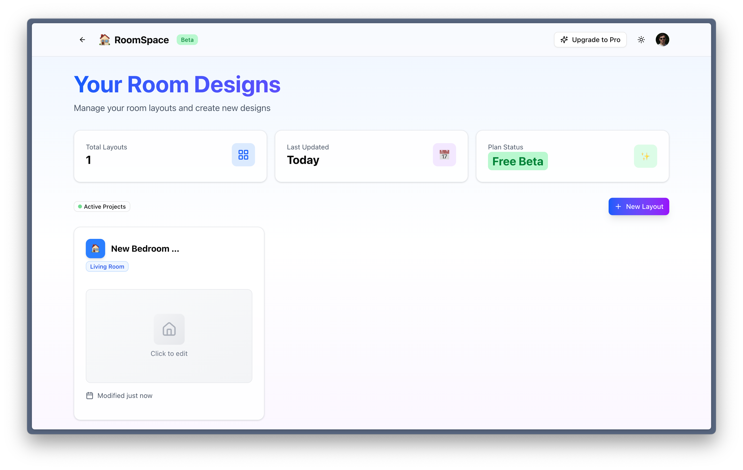 RoomSpace: Design your spaces with ease