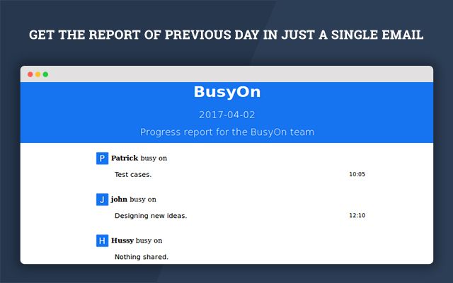 BusyOn for Hangouts Chat