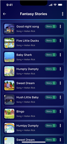 Baby Bond mobile app