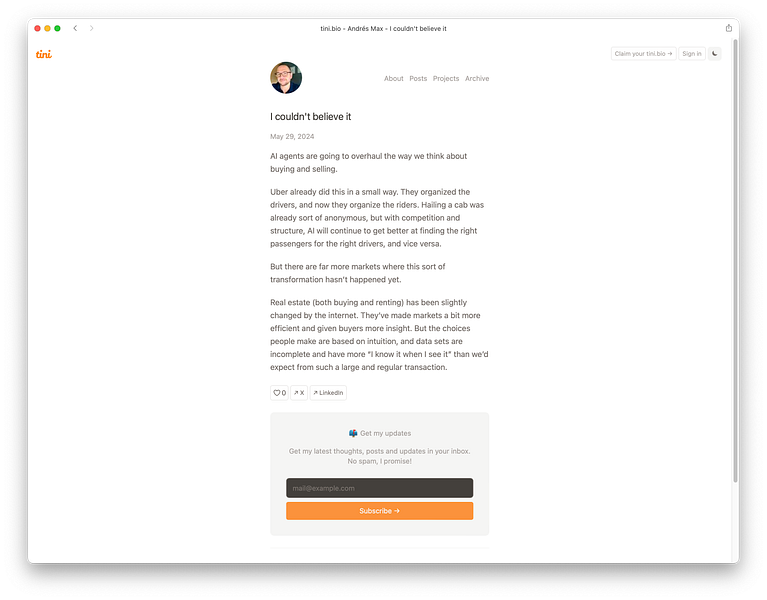 tini.bio