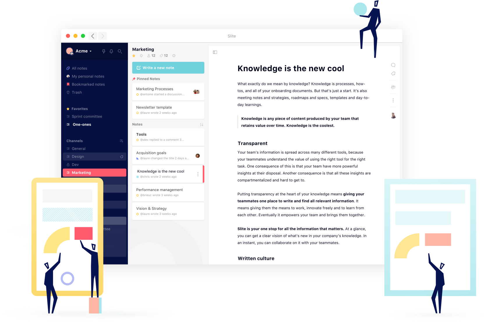 Slite: The note app for teams to share knowledge | BetaList
